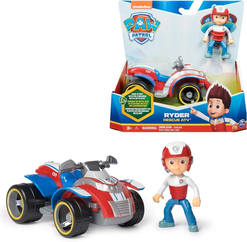 Paw Patrol Quad di Salvataggio di Ryder