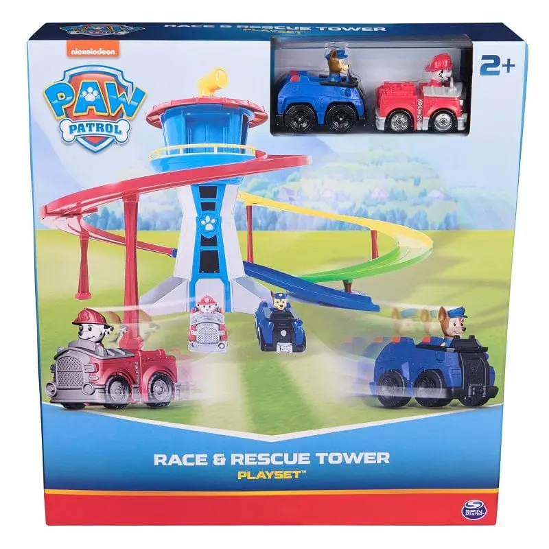 Paw Patrol Quartier Generale Hq Torre di Salvataggio con Veicoli