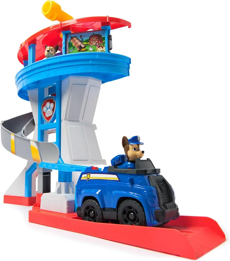 Paw Patrol - Torre di Controllo con Chase e accessori