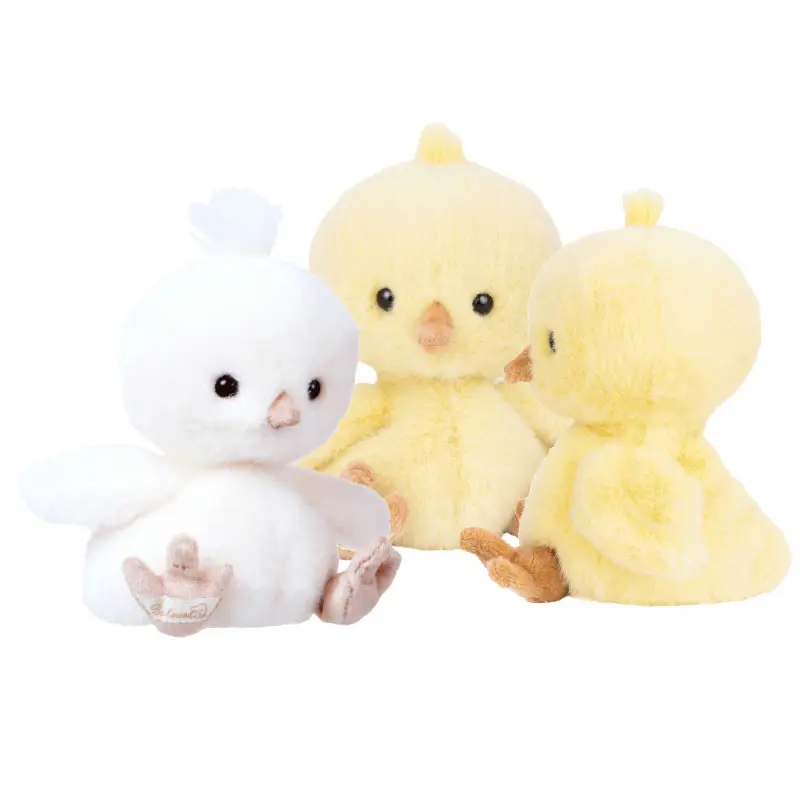 Peluche 15cm Pulcino Baby Chicky 1-Bianco | Bukowski