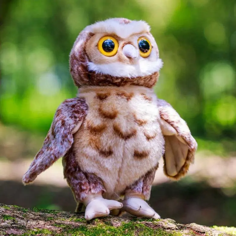 Peluche Gufo 30 cm con dettagli Realistici - Animigos