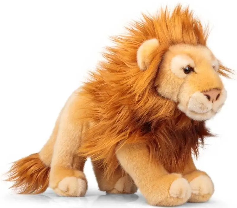 Peluche Leone 35 cm con dettagli Realistici - Animigos