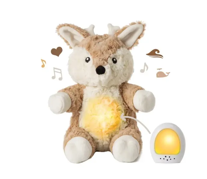 Peluche luci e suoni - Love light buddies - Finley il cerbiatto