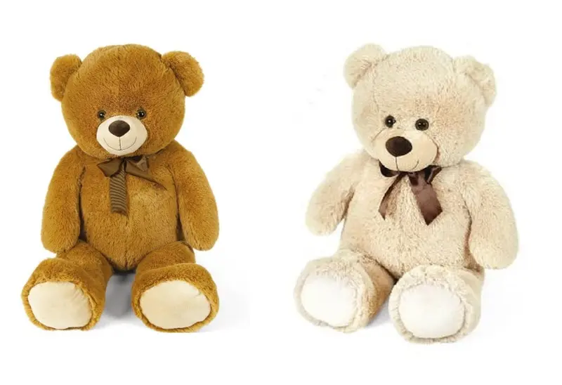 Peluche Orso con Fiocco 80cm