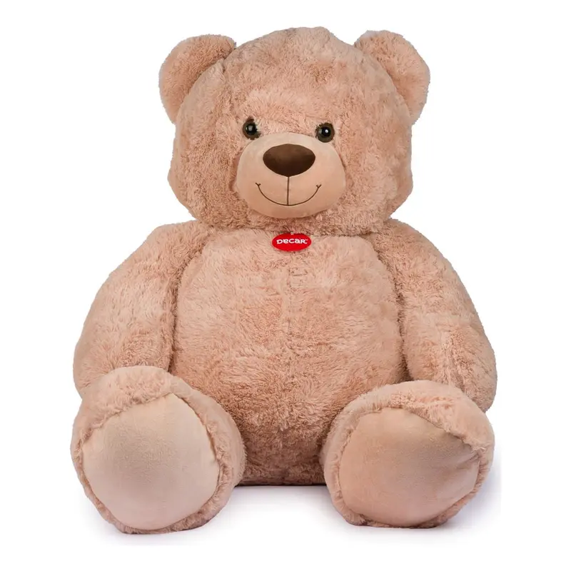Peluche Orso Gigante Beige Seduto 130 cm