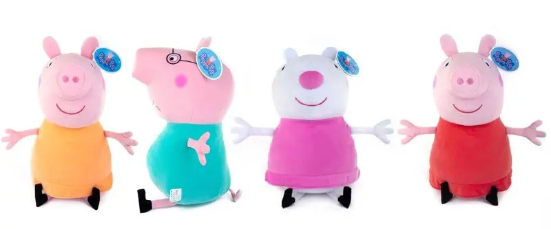Peluche Peppa Pig Personaggi 50cm