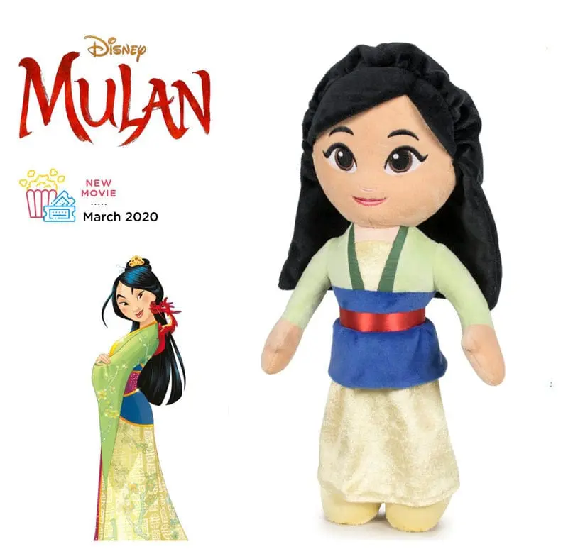 Peluche Principessa Mulan 30cm - Disney Princess