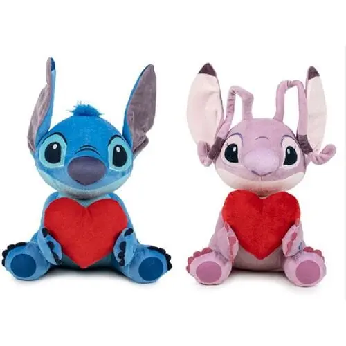 Peluche Stitch con Cuore 30cm