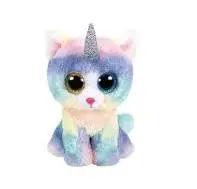 PELUCHE TY GATTO HEATHER 15CM