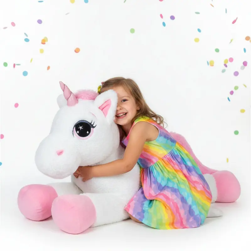 Peluche Unicorno Gigante 120cm