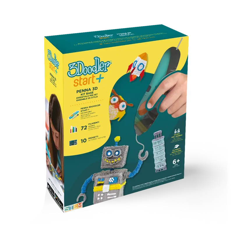 Penna 3D Start e Kit Base 3Doodler