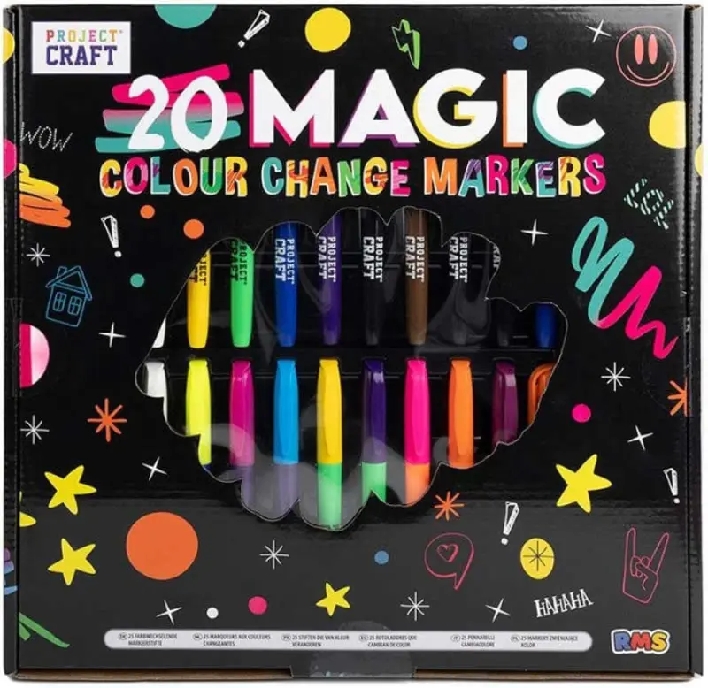 Pennarelli Cambia Colore 20pz