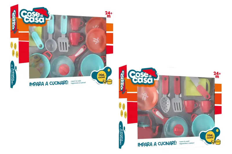 PENTOLE C/ACCESSORI CUCINA 2 ASS