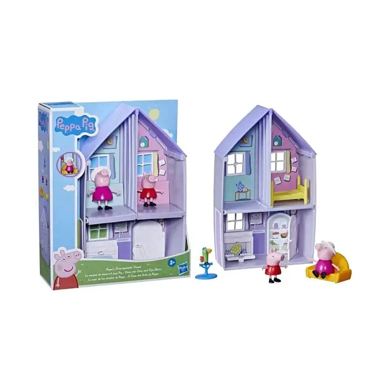 Peppa Pig La Casa dei Nonni playset con personaggi Peppa e Nonna Pig