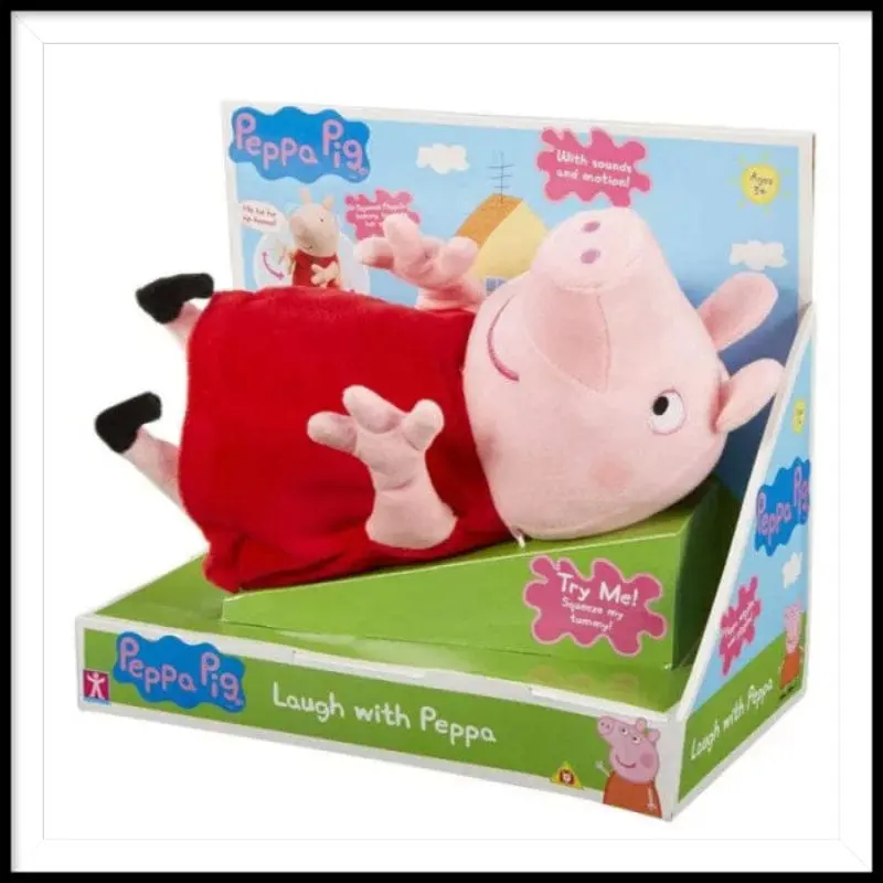 Peppa Pig Peluche Interattivo che Ride e si Muove