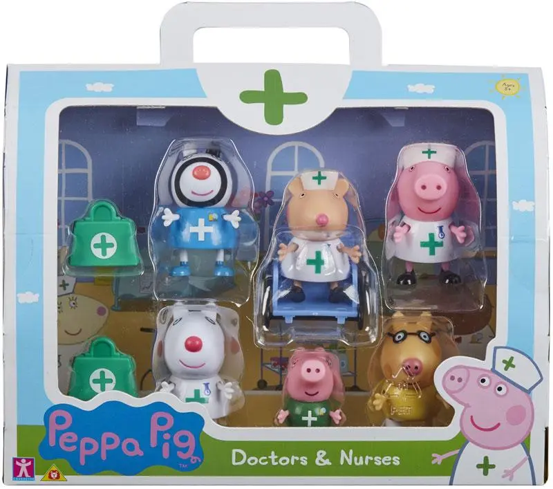 Peppa Pig Personaggi Dottori e Infermieri