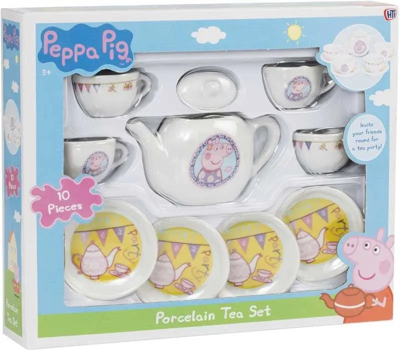 Peppa Pig- Servizio da Tè in Porcellana