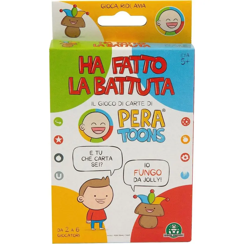 PER00000 Giochi Preziosi - Pera Toons - Gioco di carte