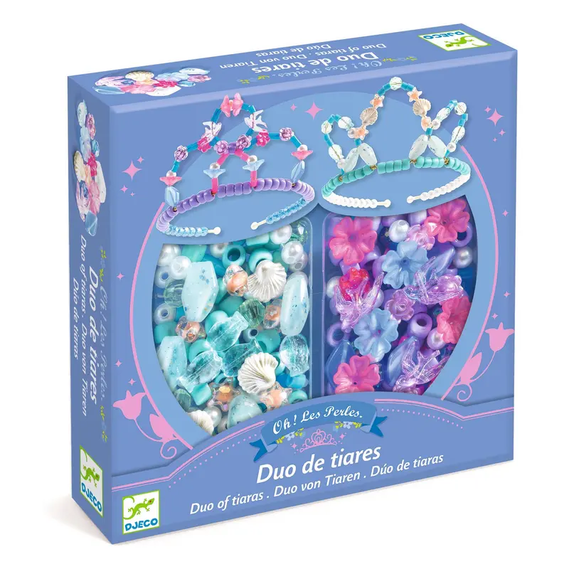 Perline per Creare Due Corone Duo di Tiare Blu - Duo of Tiaras Blue