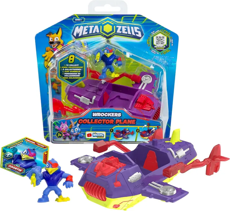 Personaggio Metazells Coortis Con Veicolo IMC
