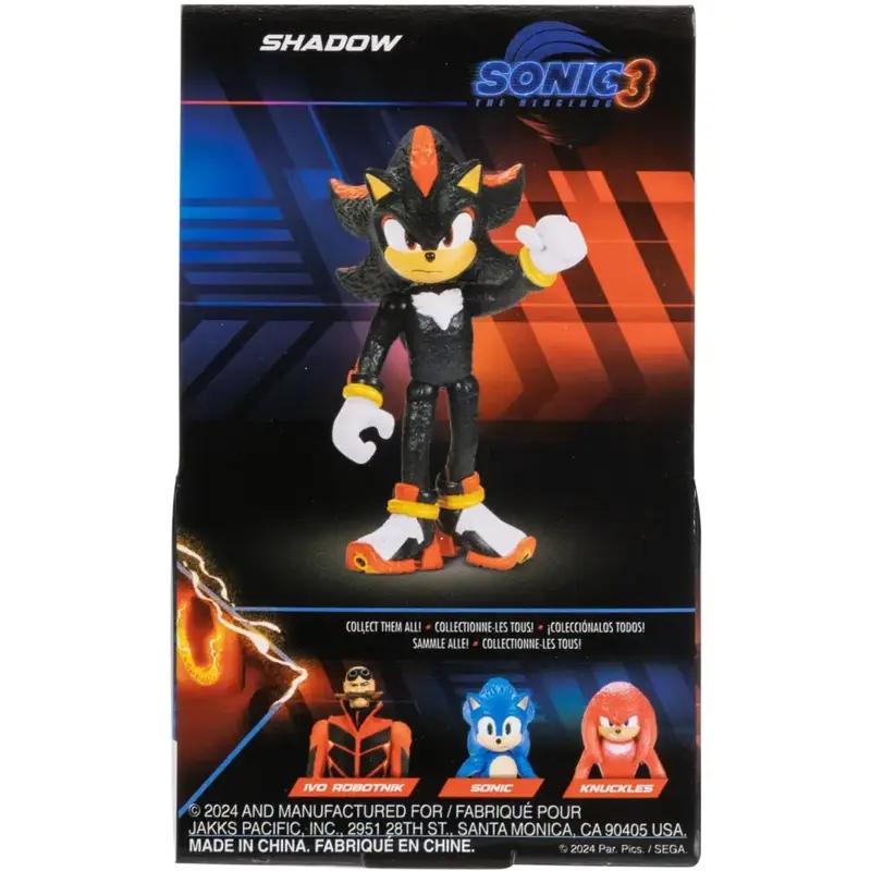 Personaggio Shdow 7 cm Sonic The Hedgehog