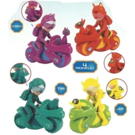 Petronix Defenders, Personaggi 7cm con Veicoli