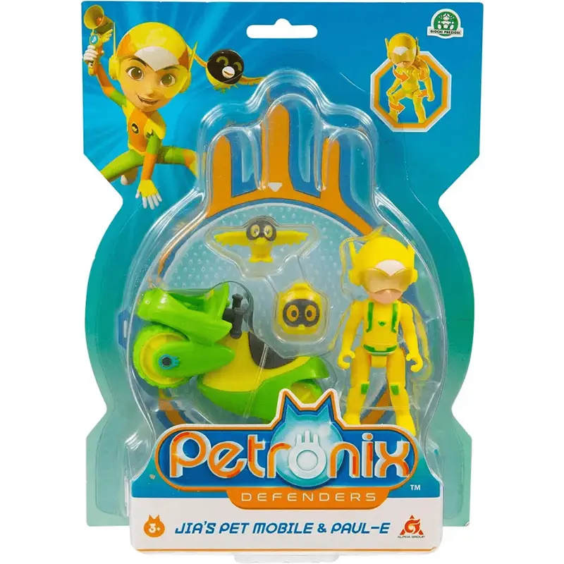 Petronix Motocicletta con personaggio Jia