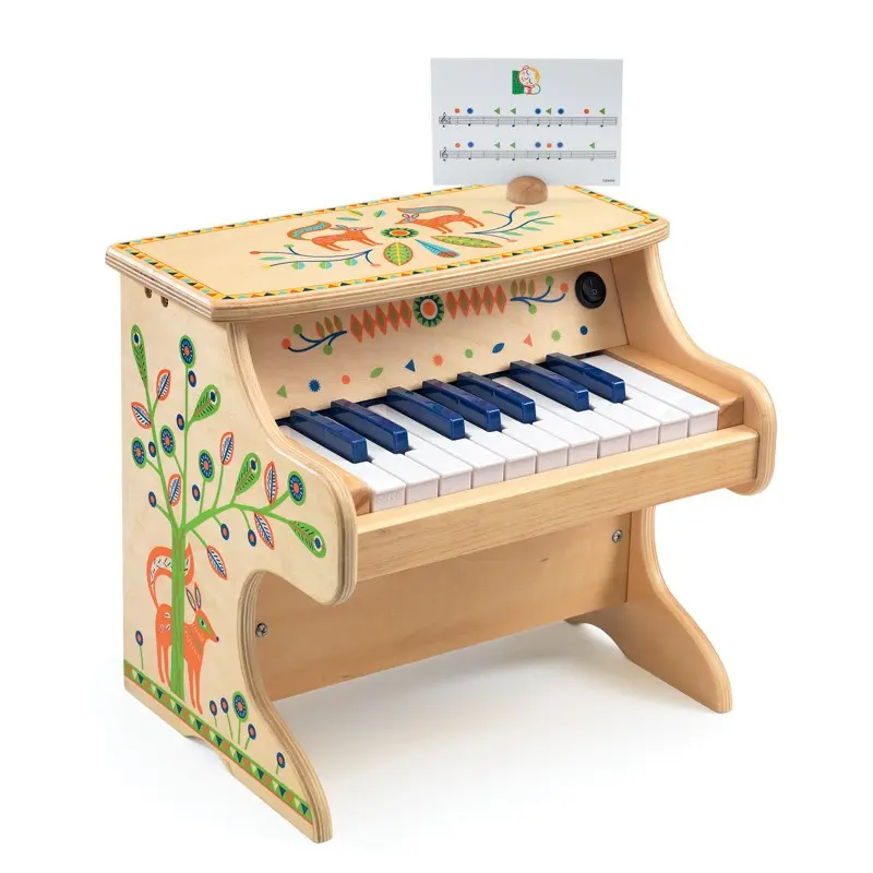 PIANOFORTE IN LEGNO, ANIMAMBO