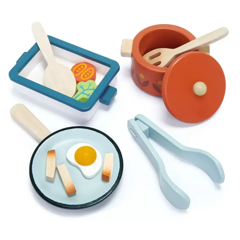 Piatti e Pentole Mini Chef Tender Leaf