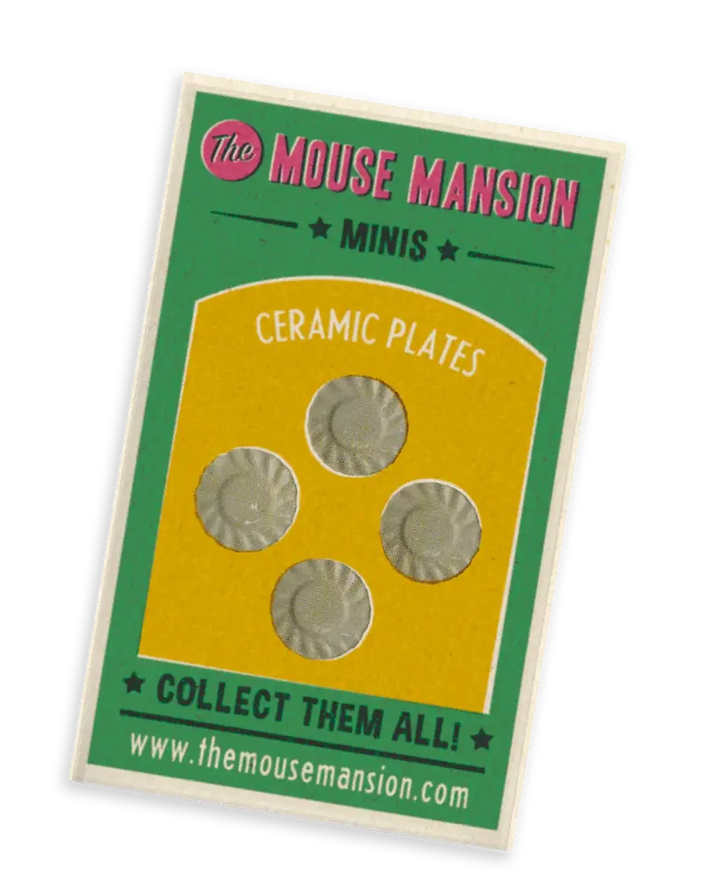 Piatti in Ceramica - The Mouse Mansion - Art. MH11013