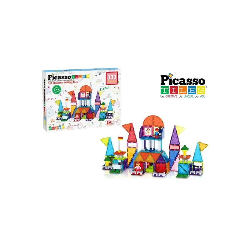 Picasso Tiles Costruzioni Magnetiche 333 pezzi