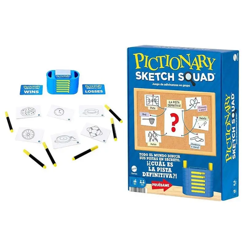 Pictionary Sketch Squad Italia, Gioco di Società per tutta la Famiglia