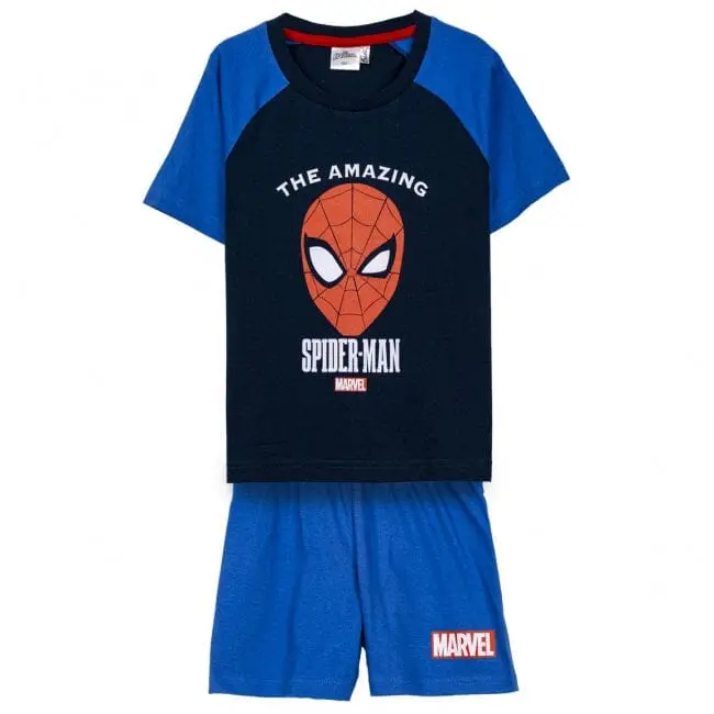 Pigiama Corto Estivo In Jersey Spiderman 4 Anni