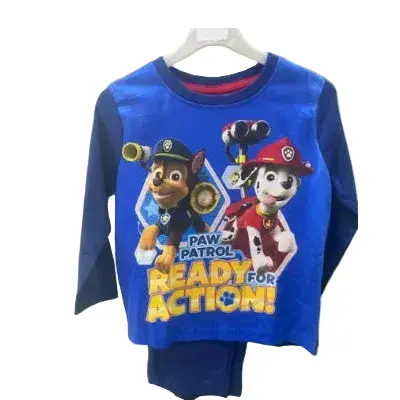 Pigiama Manica Lunga in Cotone Outlet