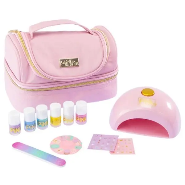 Pink It Beauty Case Nails con Asciugatore Unghie - Nice