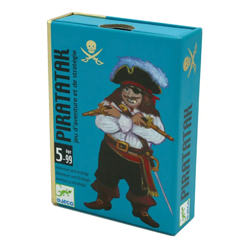Piratatak, Gioco di Carte - Djeco - Art. 05113