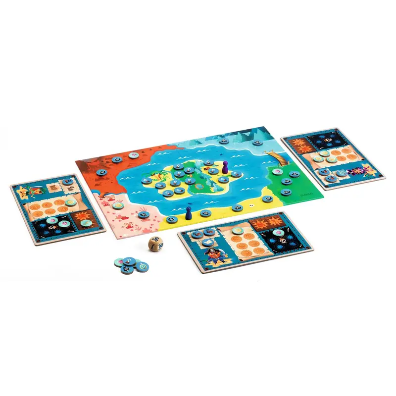 Pirate Island - Gioco da tavolo Djeco