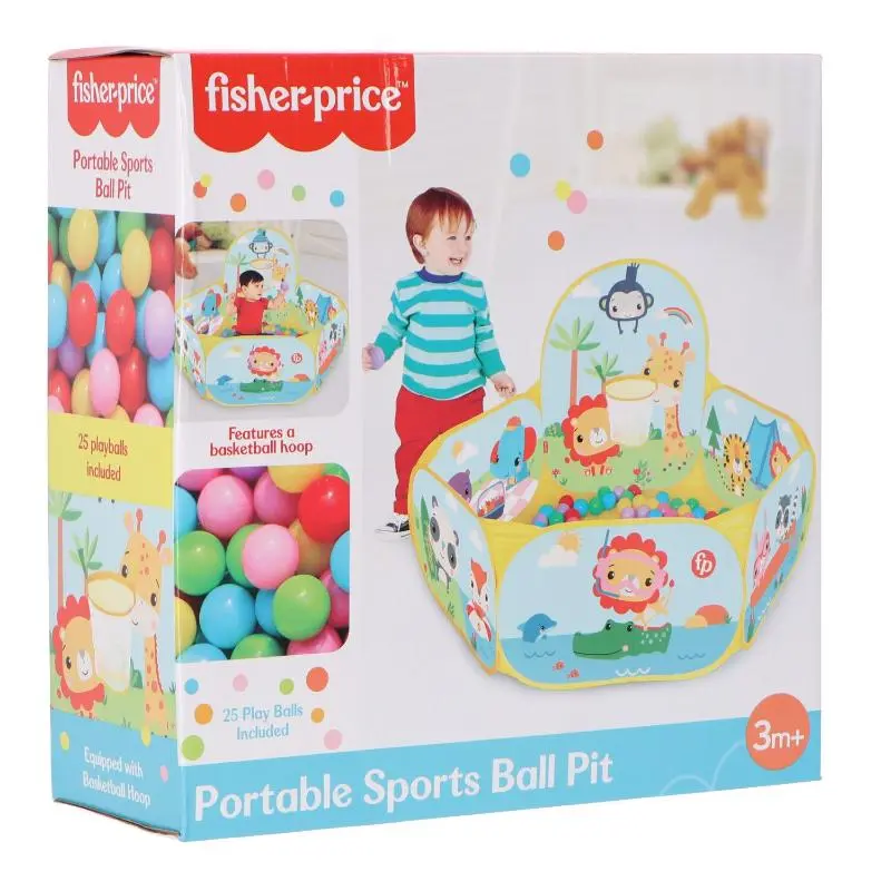 Piscina con Palline Fisher Price include 25 palline Colorate