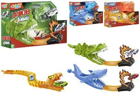 PISTA ANIMALE FEROCE C/AUTO PLASTICA 3 ASS