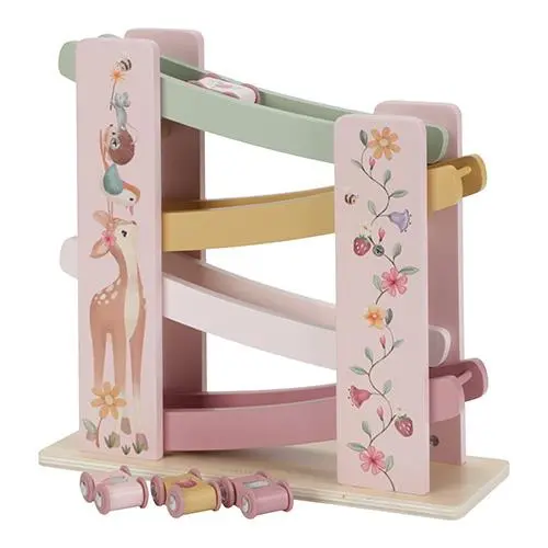 Pista in Legno con Macchinine Fairy Garden | LD7355
