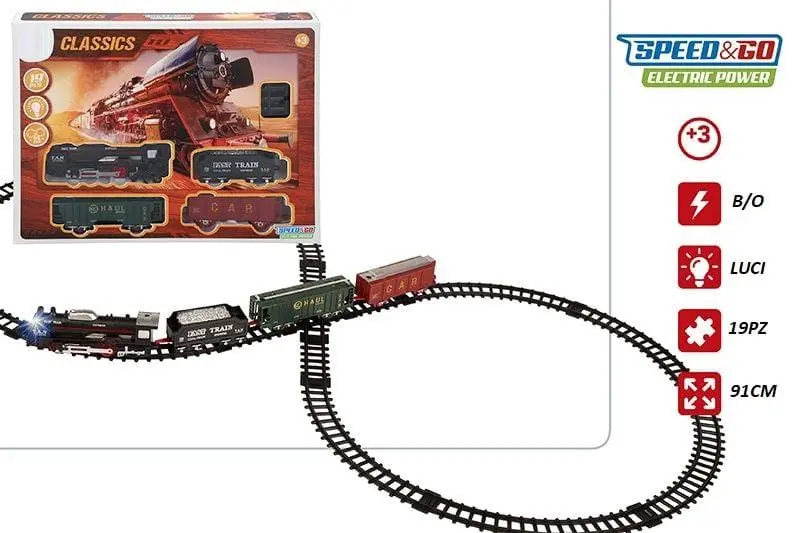Pista Treno Elettrico 91cm