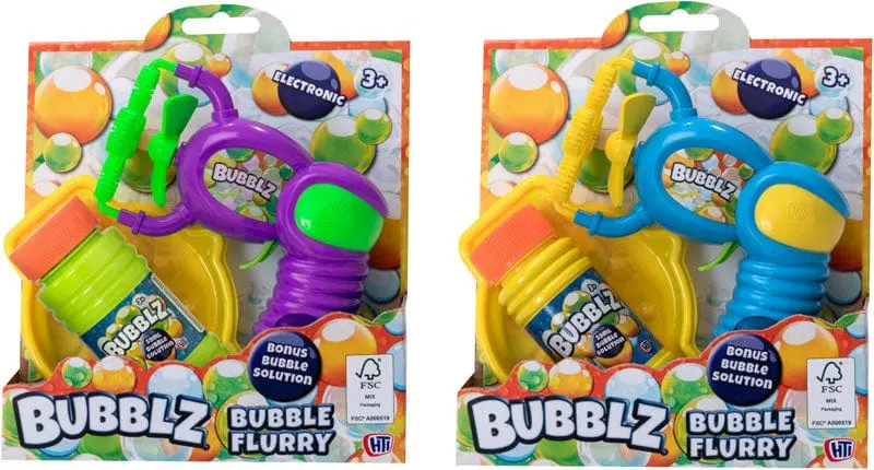 Pistola Sparabolle di Sapone Elettrica