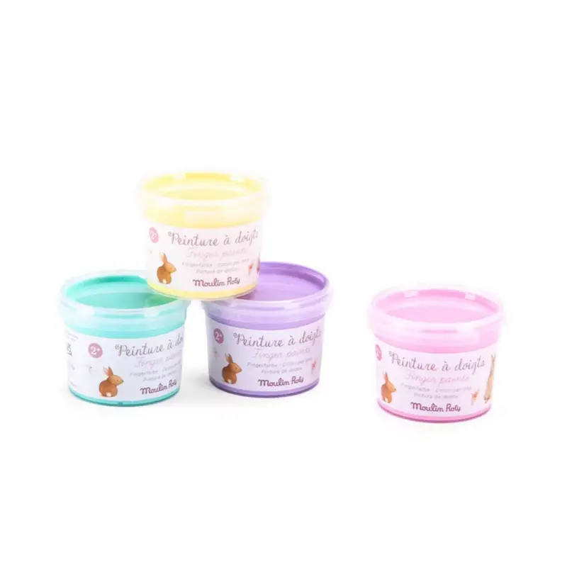 Pittura per le Dita Pastello Moulin Roty