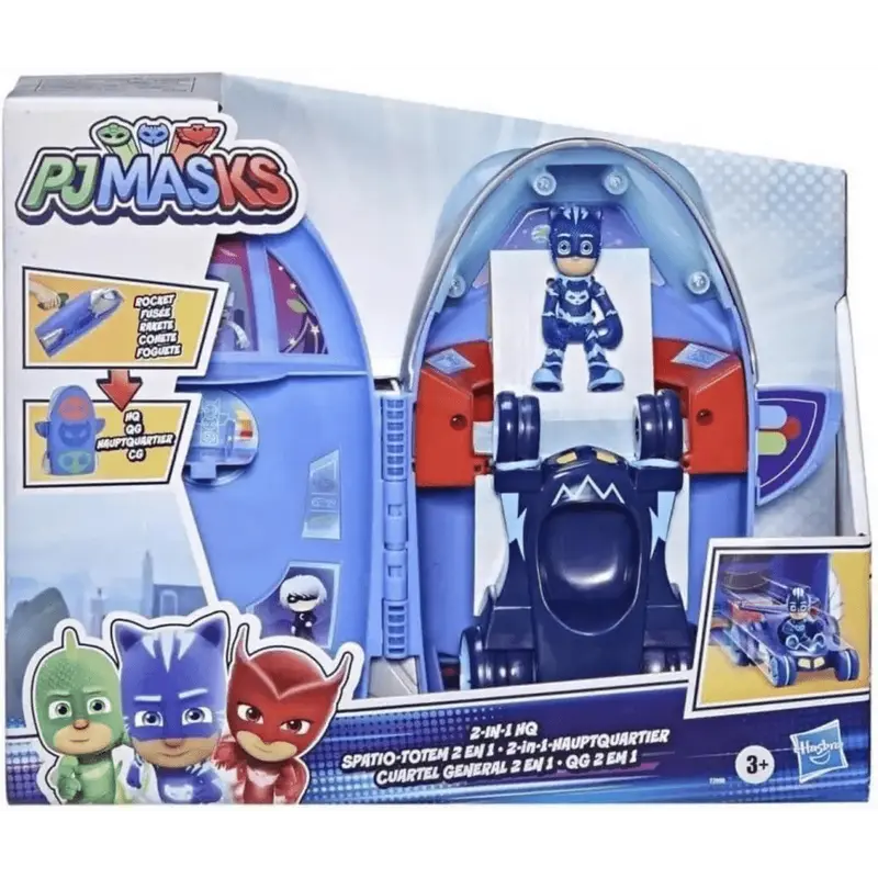 PJ Masks - Super Pigiamini Quartier Generale 2-in-1