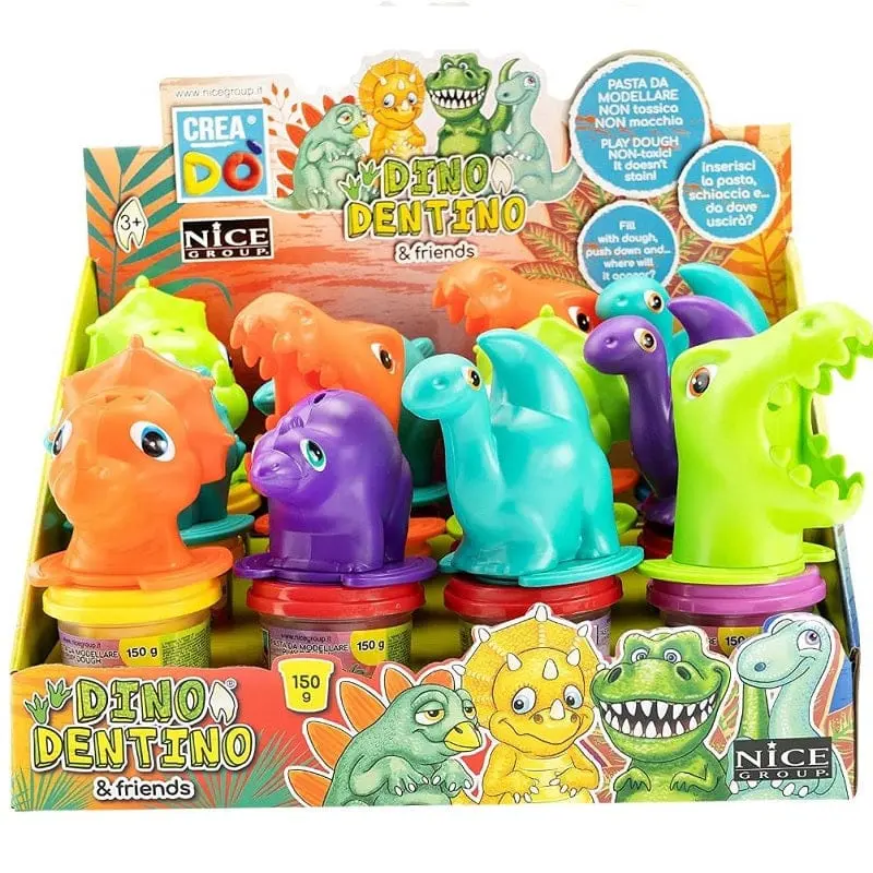 Plastilina Dinosauri personaggio assortiti