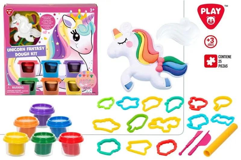 Plastilina Unicorno, Pasta Modellabile con Accessori