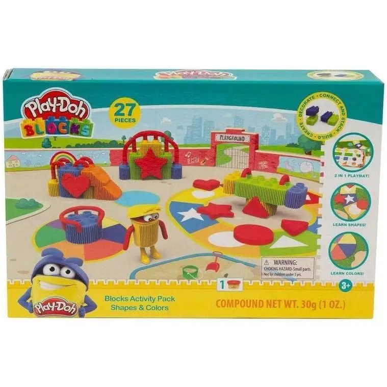 Play-Doh Blocks Forme e Colori con pasta modellabile