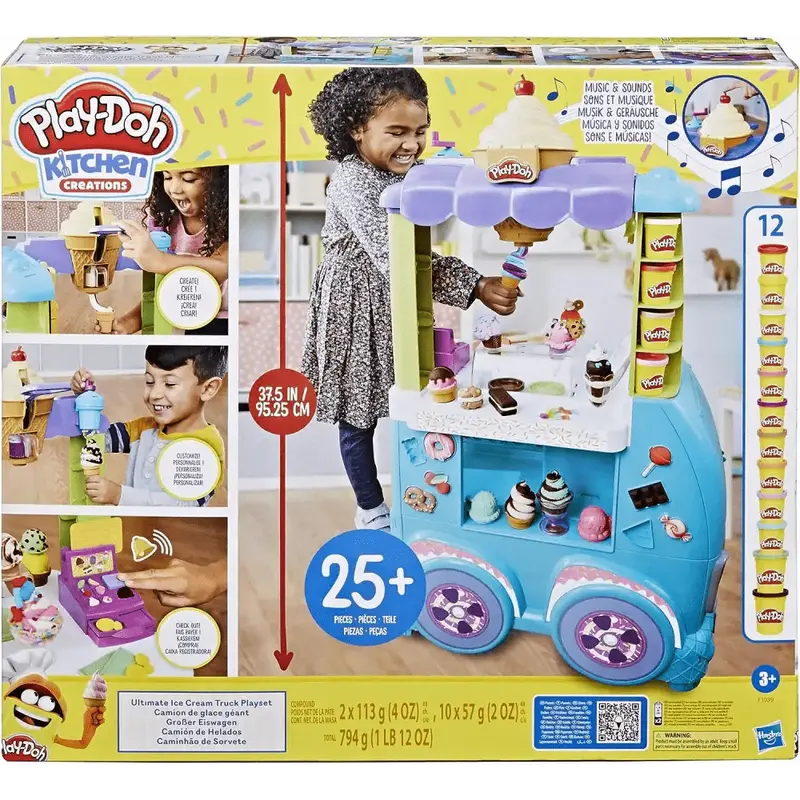 Play-Doh Il Super Camioncino dei Gelati