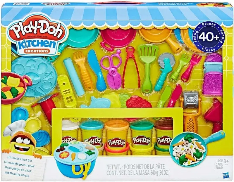 Play-Doh Kitchen Creation, Grande Playset con più di 40 Accessori Plastilina