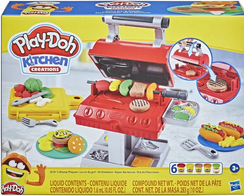 Play-Doh Kitchen Creations Barbecue per Bambini +3 Anni